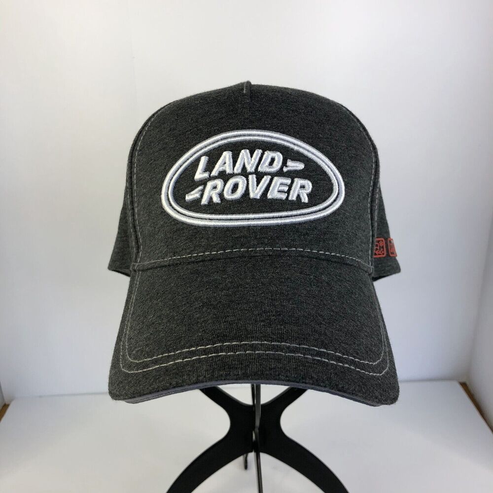 Land Rover Kentucky Three-Day Eventing Horse Riding Logo Gray Ball Cap Hat '22
